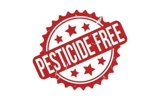 pesticida gratis caucho sello sello vector