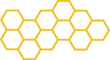 icon honeycomb illustration vector