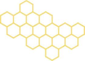 icon honeycomb illustration vector