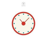 Clock Icon symbol template for graphic and web design collection logo vector illustration