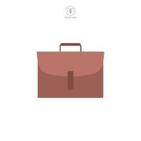 Briefcase icon symbol template for graphic and web design collection logo vector illustration