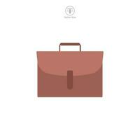 Briefcase icon symbol template for graphic and web design collection logo vector illustration