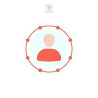 Workflow icon symbol template for graphic and web design collection logo vector illustration