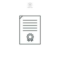 Diploma icon symbol template for graphic and web design collection logo vector illustration