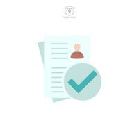 Checklist icon symbol template for graphic and web design collection logo vector illustration