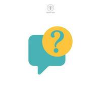 Question Mark icon symbol template for graphic and web design collection logo vector illustration