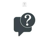 Question Mark icon symbol template for graphic and web design collection logo vector illustration