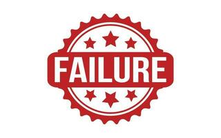 Red Failure Rubber Stamp Seal Vector