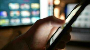 Browsing Photo Files on the Smartphone. Photo Gallery Check. Smart Device Applications video