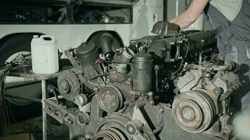 Bus Mechanical Maintenance And Service. video