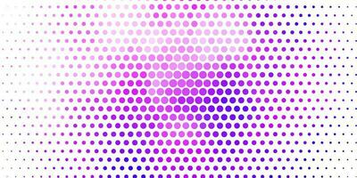 Light Purple vector texture with circles.