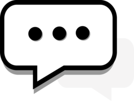 message icon, conversation, message notification png