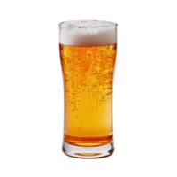 ai generiert ein eisig Glas gefüllt zu das Rand mit ein knackig, bernsteinfarben Bier. winzig Luftblasen haften zu das Seiten, andeutend beim das Aufbrausen innerhalb.png png