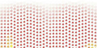 Light Red vector template with flu signs.