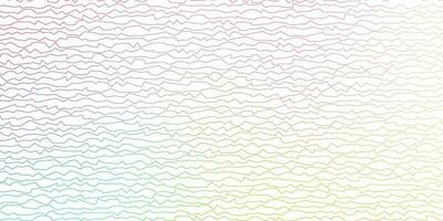 Dark Multicolor vector background with lines.