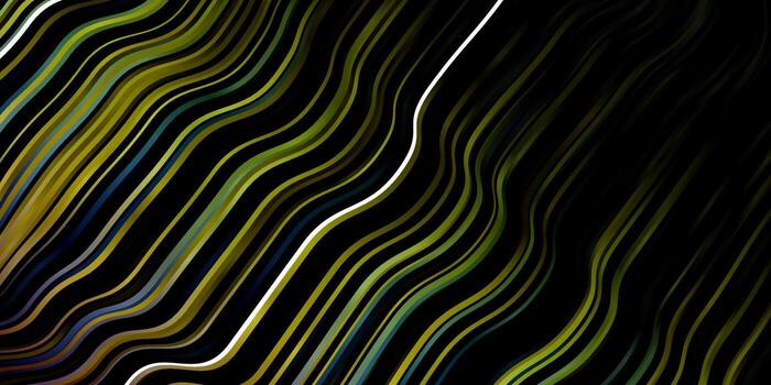 diseño de vector multicolor oscuro con arco circular.