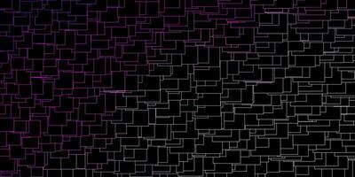 Dark Pink vector backdrop with rectangles.