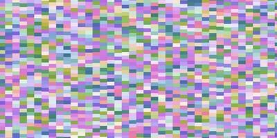 Light Multicolor vector template in rectangles.