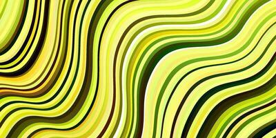 Light Green, Yellow vector background with bows.