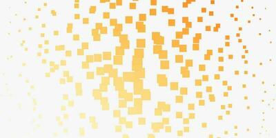 Light Orange vector pattern in square style.