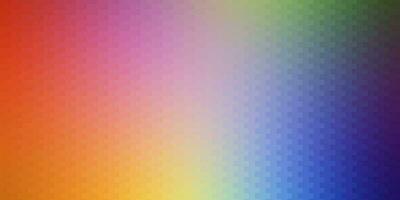 Light Multicolor vector texture in rectangular style.