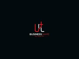 Abstract Luxury Ut Logo Icon, Creative Initial Ut tu Business Logo Icon Design vector