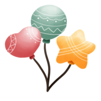 süß Pastell- Ballon png