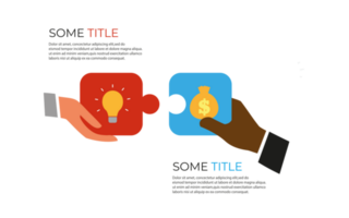 infographie conception modèle. accord entre deux les commerçants. png