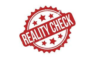 Reality Check Rubber Stamp set Vector
