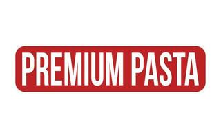 Premium Pasta Rubber Stamp Seal Vector