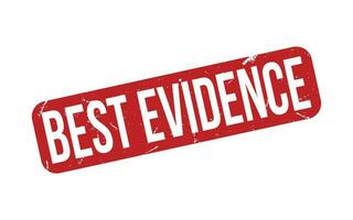 Best Evidence offer Rubber Stamp Seal Vector