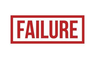 Red Failure Rubber Stamp Seal Vector