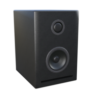 Speaker sound isolated 3d png