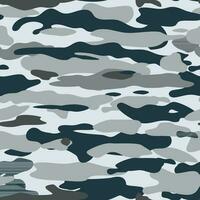 Grey camouflage seamless pattern background navy grey color forest texture Abstarct repeat camouflage pattern Classic clothing style dirty camo gray print Grey black forest texture Vector illustration