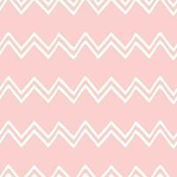 Pink seamless pattern zig zag geometric background Sweet pink template design for girl baby shower invitation Abstract vector illustration for wallpaper, wrap, fabric, textile cloth Dotted pattern