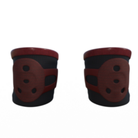 roller skates protective gear isolated 3d png