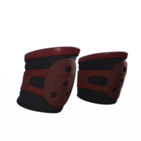 roller skates protective gear isolated 3d png