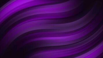 Animated moving looped purple wavy pattern background video