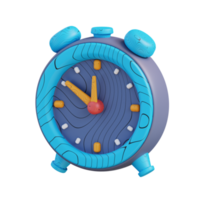 3d illustration of time clock png