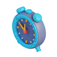 3d illustration of time clock png