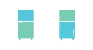 plano refrigerador icono símbolo vector ilustración
