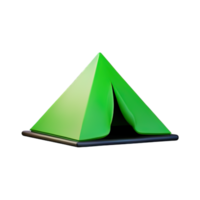 camping tente 3d illustration png