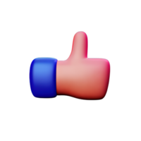 icona 3d emoji piace png