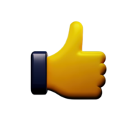 icona 3d emoji piace png