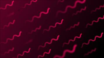3d dunkel Rosa Farbe schnörkellos Linie Muster Hintergrund video