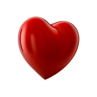 corazón rojo símbolo png