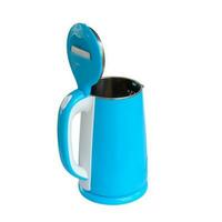 Electric kettle for boiling water on white background.clipping path photo