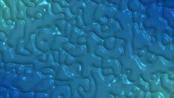 blue color glossy and shiny mud textured moving background video