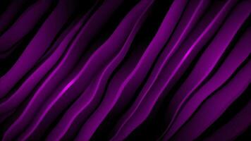 pink color 3d wavy pattern stripe background, 3d wave dark background video
