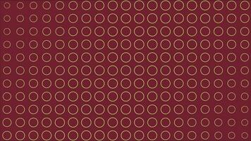 Different geometrical shapes of red color moving in diagonal pattern background video